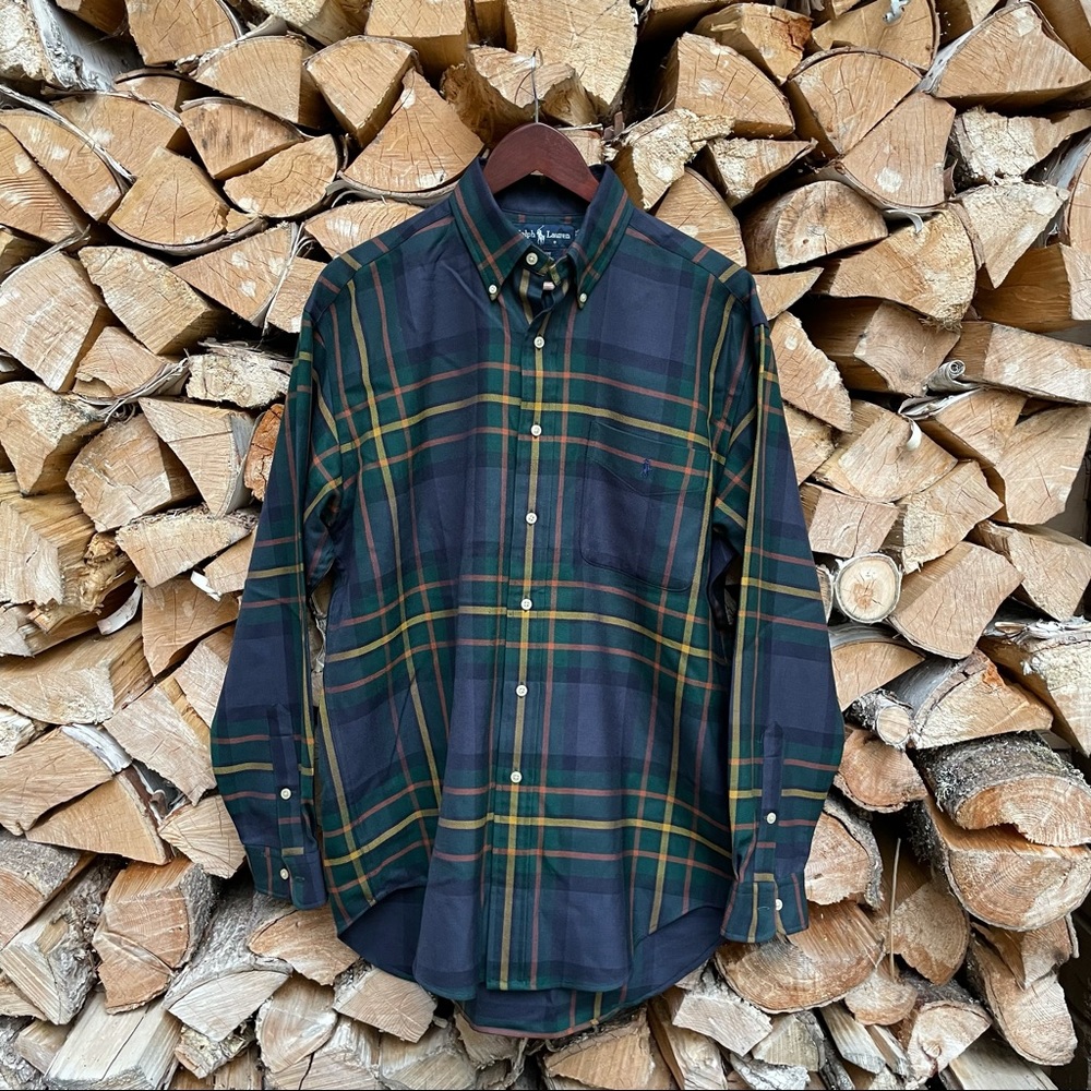 Ralph Lauren Blair Wool Dress Shirt